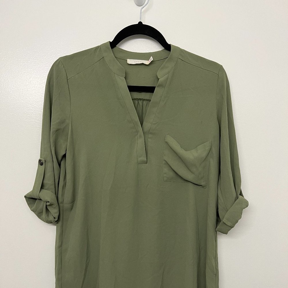 Sage Green Lush Top
